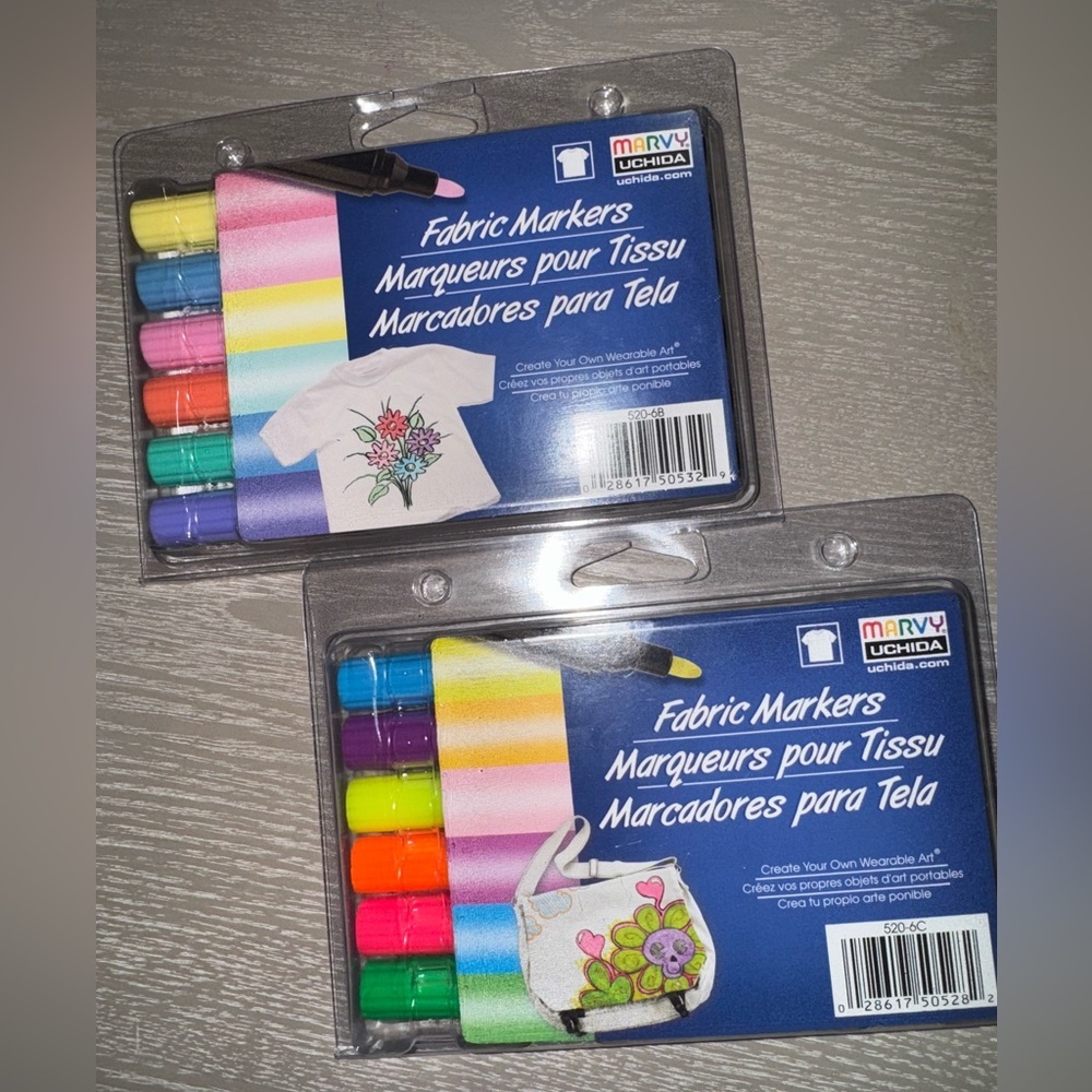 Marvy Uchida -Fabric Markers lot